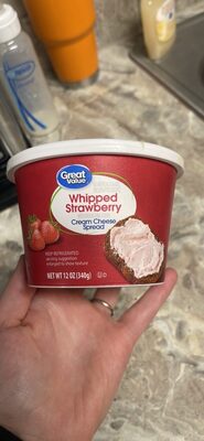 Whipped Strawberry Cream Cheese Spread