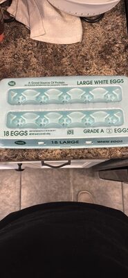 Large White Eggs