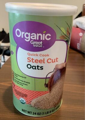Organic Quick Cook Steel Cut Oats