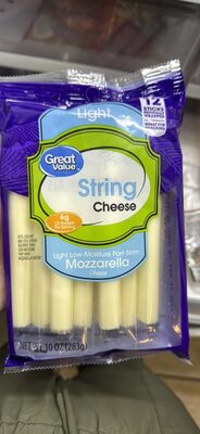 Light Low-Moisture Part-Skim Mozzarella Cheese
