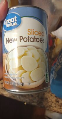 Sliced New Potatoes