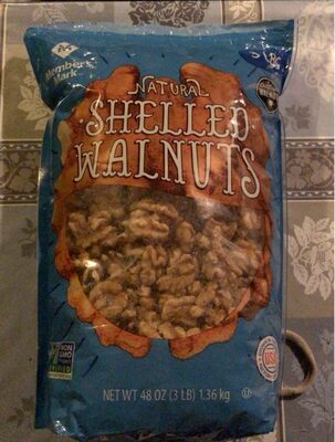 Natural Shelled walnuts