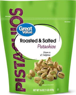 Roasted & salted pistachios