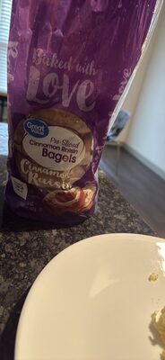 Pre-Sliced Cinnamon Raisin Bagels