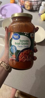 Tomato Basil Garlic Pasta Sauce