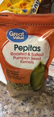 Pepitas Roasted & Salted Pumpkin Seed Kernels