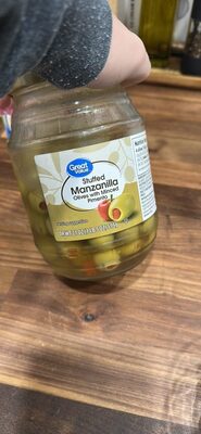 Stuffed Manzanilla Olives with Minced Pimento