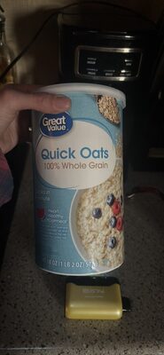 Quick Oats 100% Whole Grain