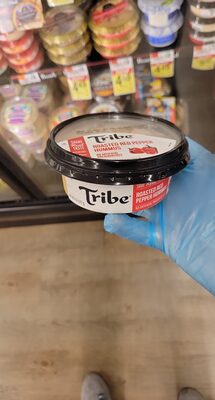 Sweet roasted red pepper hummus