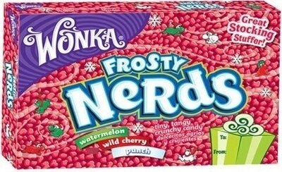 Frosty nerds theatre box of watermelon wild cherry punch