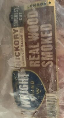 Wright naturally smoked hickory bacon
