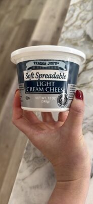 Soft Spreadable Light Cream Cheese