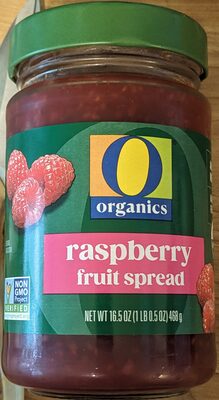 Organic Raspberry Fruit Spread