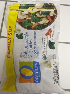 California style vegetables