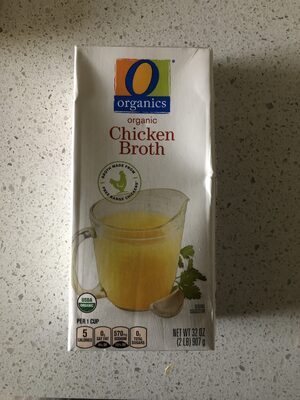Organic chicken broth, chicken