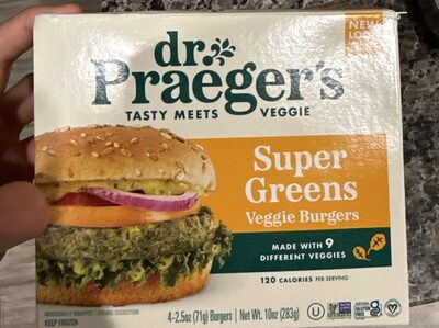 Super Greens Veggie Burger