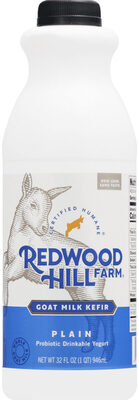 Redwood Hill Farm, Plain Cultured Goat Milk Kefir