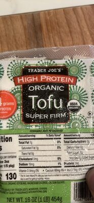 Organic Tofu Super Firm