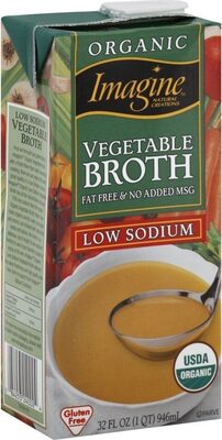 Organic Vegetable Broth Low Sodium