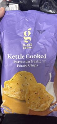 Kettle Cooked Parmesan Garlic Potato Chips
