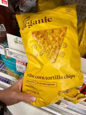 Organic Yellow Corn Tortilla Chips