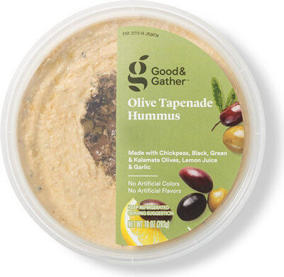 Olive tapenade hummus