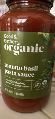 Organic Tomato Basil Pasta Sauce