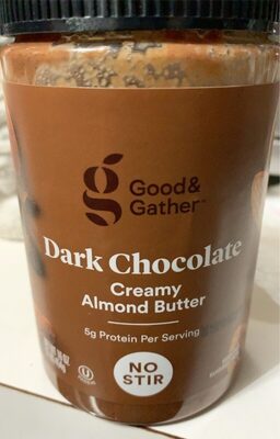 Dark Chocolate Creamy Almond Butter