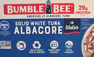 Solid White Albacore in Water