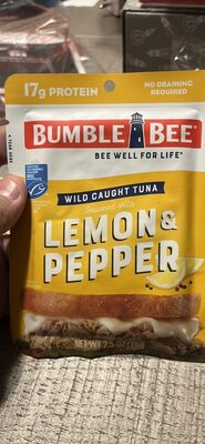 Lemon & Pepper Tuna Pack