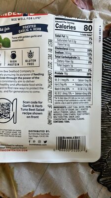 Roasted Garlic & Herb Tuna