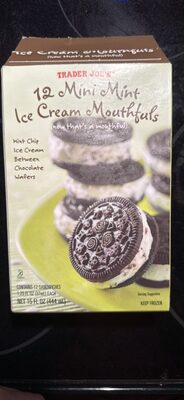 Mini Mint Ice Cream Mouthfuls