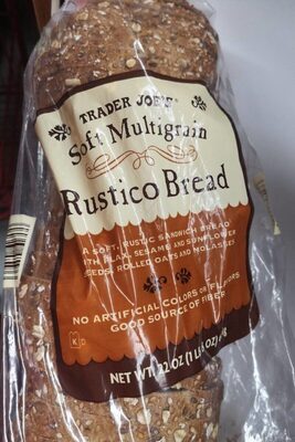 Soft multigrain rustico bread Trader joes