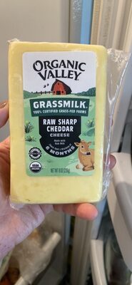 Raw Sharp Cheddar Cheese