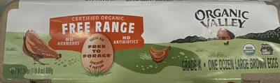 Organic Free-Range Large Eggs