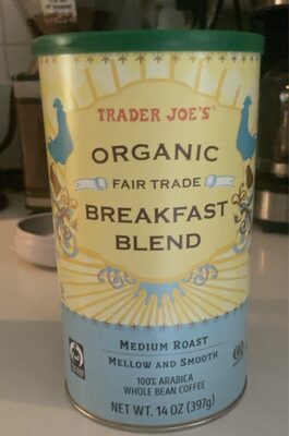Organic fair trade breakfast blend