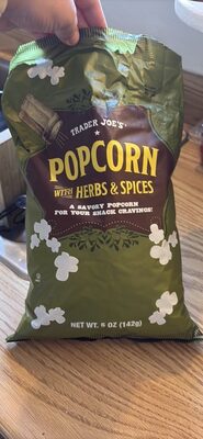 Popcorn with Herbs & Spices