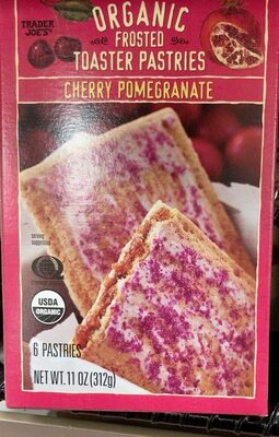 Frosted toaster pastries cherry pomegranate