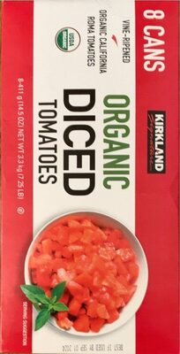 Organic diced tomatoes