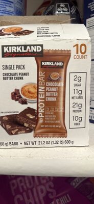 Chocolate Peanut Butter Chunk Protein Bar