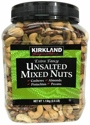 Unsalted Mixed Nuts