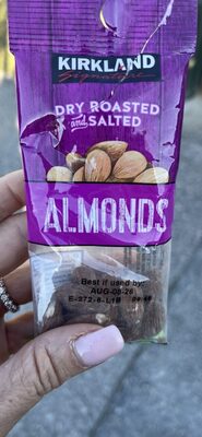 Dry Roasted and Salted Almonds