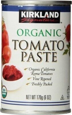 Kirkland Signature Organic Tomato Paste, 6oz Cans, 12-count