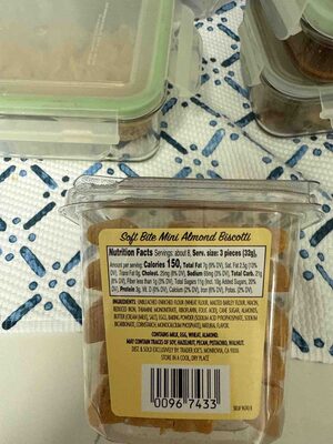 Soft Bite Mini Almond Biscotti