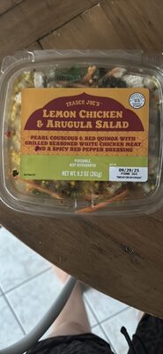 Lemon Chicken & Arugula Salad