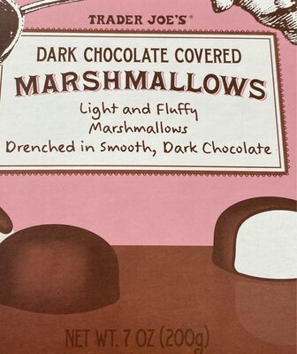 Dark Chocolate Covered Marshmallows