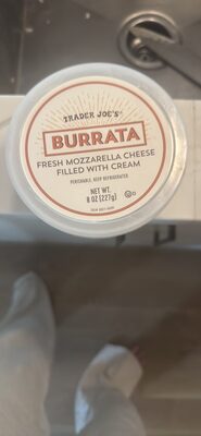 Fresh Mozzarella Cheese Filled With Cream