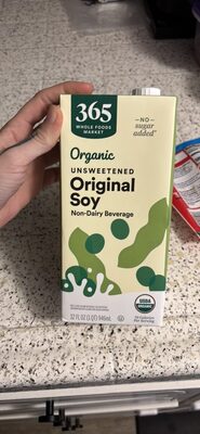 Organic Unsweetened Original Soy Non-Dairy Beverage