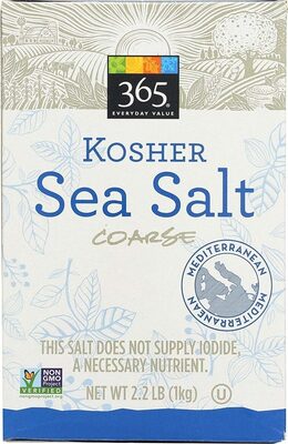 Kosher sea salt
