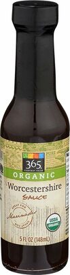 Organic worcestershire sauce